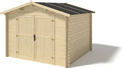 Produktbild von Gartenhaus, Gerätehaus 9m2 - 3x3m - 28mm