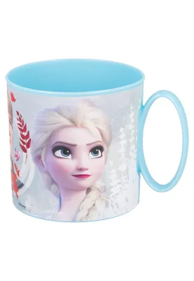 Obrázok produktu pre Frozen 2 - Ľadová kráľovná Anna Elsa Kristoff Olaf Detský plastový hrnček bez BPA