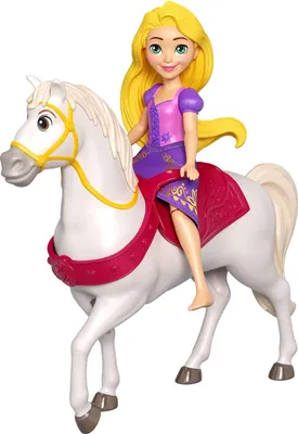 Image de Petite Poupée Disney Princesse Raiponce Et Cheval