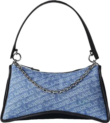Produktbild von Karl Lagerfeld K Seven Element Frauen Denim Umfrage Tasche Blau – Einheitsgröße / Blau