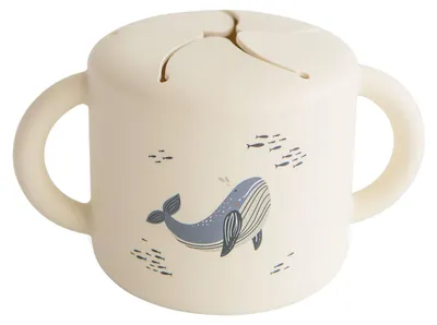 Produktbild von Mushie Snack Cup - Whales