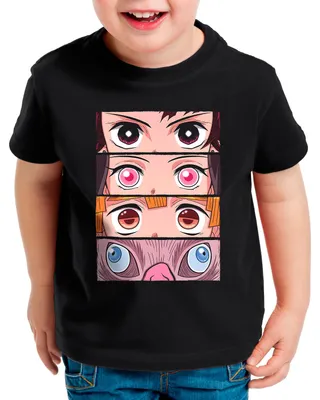 Produktbild von style3 Demon Eyes Kinder T-Shirt anime japan manga