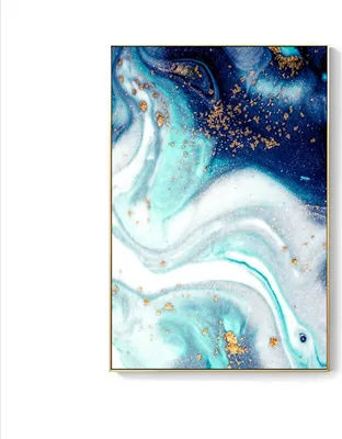 Produktbild von TPFLiving Kunstdruck LW-60 (OHNE RAHMEN) Poster - Leinwand - Wandbild - Hochauflösender Giclée-Druck, langlebig und hochwertig - Nordic Art - Abstrakte Motive - Bilder Wohnzimmer -  - Größe: 60x80cm