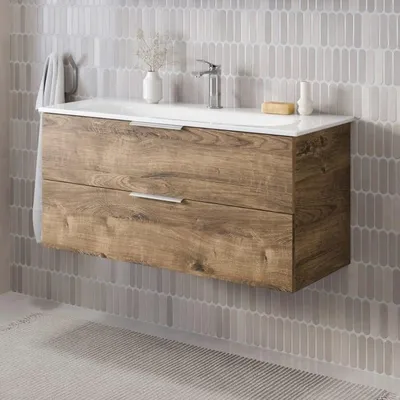 Imagen del producto de Mueble bajo lavabo Steinkamp Living 2.0 para lavabo GROHE Essence de 100 cm