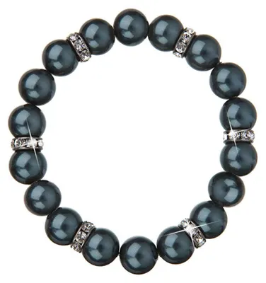 Image de Elégant bracelet de perles avec cristaux 33058.3