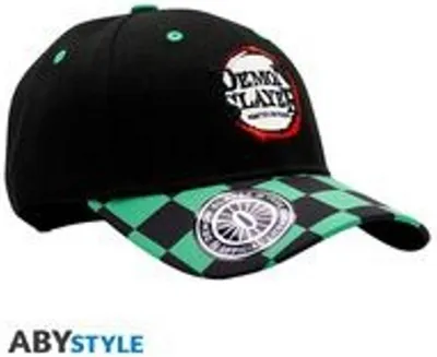 Immagine prodotto di Cappellino Snapback dell'Ammazzademoni - Tanjiro (nero/verde)