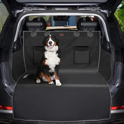 Produktbild von ® Kofferraumschutz Universal Wasserabweisend Kratzfest Ladekantenschutz Pflegeleicht 600D Oxford Universal Schondecke Kofferraummatte Hund
