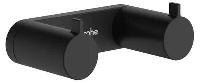 Immagine prodotto di hansgrohe AddStoris S crochet porte-serviette double, 41785670, 41785670