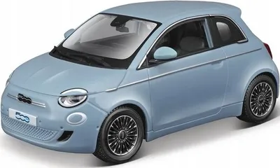 Immagine prodotto di Bburago 21110BL Fiat 500e blu 1:24