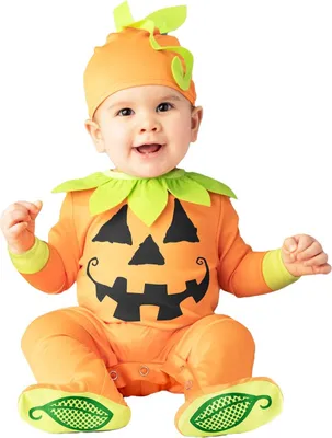 Produktbild von Kleiner Kürbiskopf Kostüm für Babys Kindergröße: 68-80
