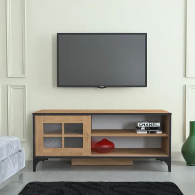 Immagine prodotto di Skye Decor, Revival 125 - Oak, mobile TV, rovere, 100 % PANNELLI DI PARTICELLE RIVESTITI IN MELAMMINA, 125 x 42 x 54 cm