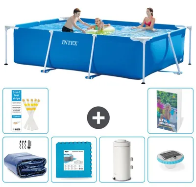 Obrázok produktu pre Obdĺžnikový bazén s rámom – 300 x 200 x 75 cm – 5-dielny, model S152