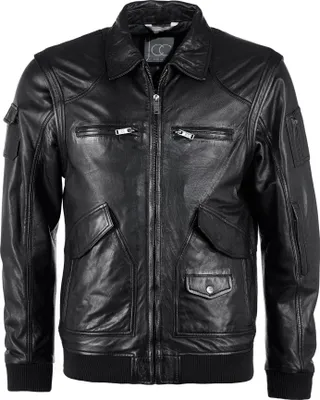 Produktbild von Mustang Lederjacke 31021630 Herren black S
