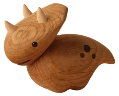 Produktbild von Lucie Kaas Holzfigur Dinosaurier Trixie