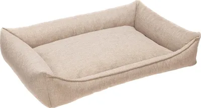 Produktbild von Beeztees Memory Foam Hundebett Zia beige, Maße: 120 x 80 x 23 cm