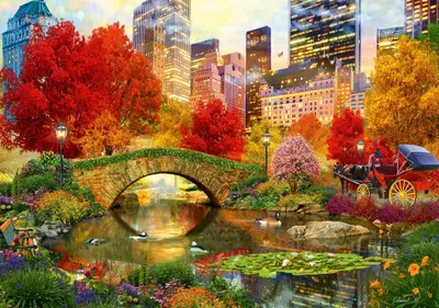 Obrázok produktu pre Bluebird Puzzle Puzzle Central Park NYC - 2000 dielikov Puzzle