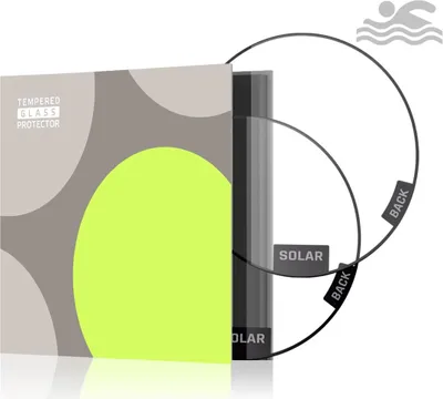 Obrázek produktu pro Tempered Glass Protector pro Garmin Instinct 2X Solar, voděodolné (2ks v balení)