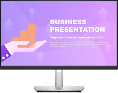 Produktbild von DELL P Series P2422HE, 60,5 cm (23.8"), 1920 x 1080 Pixel, Full HD, LCD, 8 ms, Schwarz