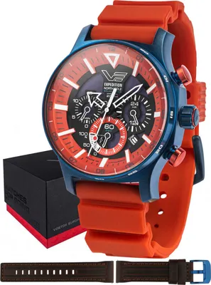 Produktbild von Vostok Europe VR42-595D734S rote Uhr