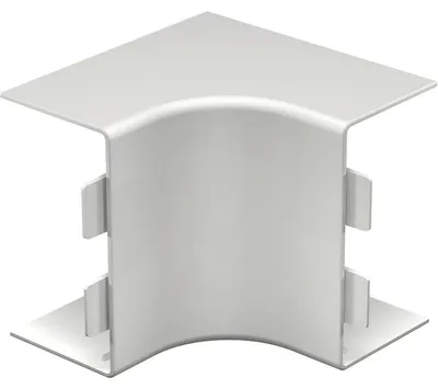 Produktbild von OBO WDK HI60110RW Inneneckhaube 60x110mm PVC reinweiß RAL9010 6192033