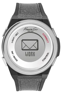 Image de Kenneth Cole New York Montre unie Smartwatch en silicone 10023867