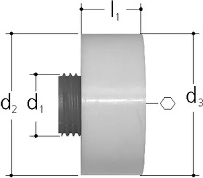 Produktbild von Sanipex Schutz- und Abpresstopfen (R 1/2) x 20 mm 5409.120