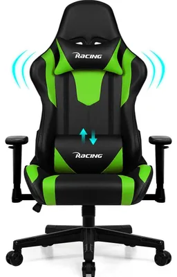 Image de Siège de jeu - Siège de bureau - Fauteuil - Siège gamer - Chaise de bureau - Ergonomique avec repose-pieds