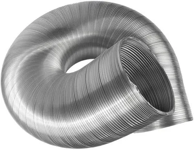 Immagine prodotto di Tubo flessibile in alluminio - tubo di scarico da 120 mm - 1,5 m