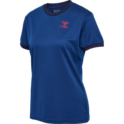 Produktbild von Hummel Q4 Poly Kurzarm-t-shirt Rot S Frau Rot S