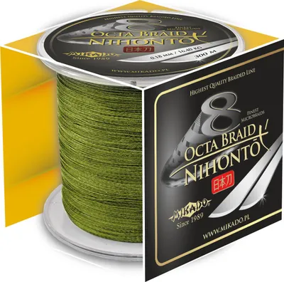 Produktbild von Mikado Nihonto OCTA BRAID GRÜN 0,35/300M |Z25G-035