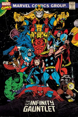 Produktbild von Pyramid International PP34355, 1 Stück(e), Marvel Comics, Rechteck