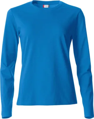 Produktbild von Clique Damen Langarm T-Shirt Basic-T mit engerer Passform und seitlichen Nähten