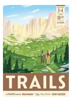 Imagen del producto de TRAILS (Edición alemana) – Juego de mesa – Feuerland Spiele – 2-4 jugadores – 10+