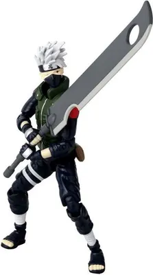 Produktbild von Anime Heroes Naruto Shippuden Kakashi Hatake Figur, Fourth Great Ninja War, 17 cm, Bandai