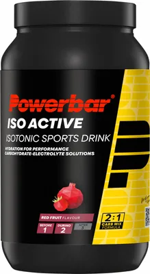 Image de PowerBar IsoActive 1320 g fruits rouges / Boissons sportives / Boisson isotonique rafraîchissante enrichie d'un mélange d'hydrates de carbone C2MAX et d'électrolytes