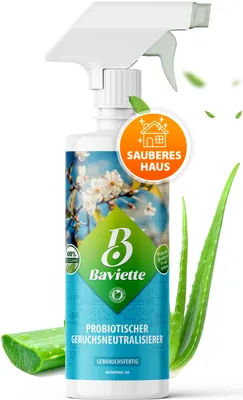 Produktbild von BAVIETTE Geruchsneutralisierer 500 ml Spray – gegen Tiergerüche & Alltagsgerüche in Haushalt, Teppich, Polster & Auto