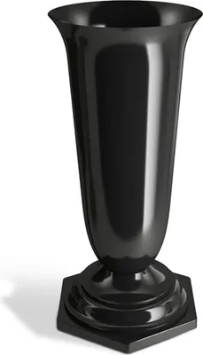 Obrázek produktu pro váza hřbitovní zátěžová NATY 23cm PH ČER