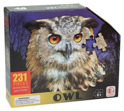 Immagine prodotto di Puzzle Gufo - 231 pezzi.