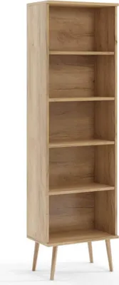 Produktbild von Regal Bolea 46 cm auf Holzbeinen - Eiche Craft Gold