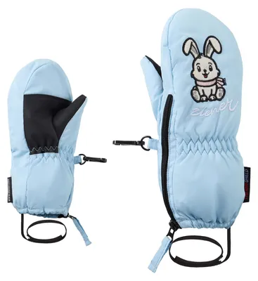 Productafbeelding van Ziener Baby LE Zoo-Z skihandschoenen/winterhandschoenen, kleur: Arctic Sky, maat: 1 (1 jaar)