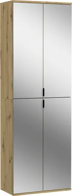Produktbild von Spiegelschrank >Projekt X< in Artisan Eiche / Spiegelglas - 61x193x34cm (BxHxT)