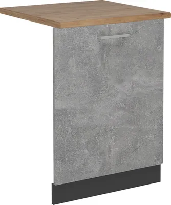 Zdjęcie produktu dla Panel przedni zmywarki Vicco R-Line Beton 60 cm , BP Dąb, Model 55024