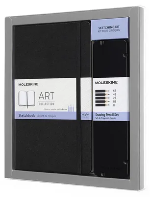 Zdjęcie produktu dla Moleskine 805-83-4171-785-5, Monochromatyczny, Czarny, Matowy, 165 g/m², Twarda okładka, Dorosły