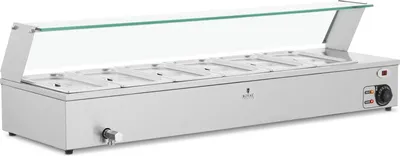 Produktbild von Expondo Royal Catering Bain Marie - 6 GN 1/3 Behälter -