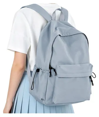 Immagine prodotto di Zaino da scuola da donna, 14 pollici, con scomparto per laptop, impermeabile, colore blu