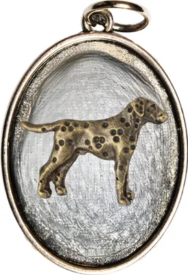 Immagine prodotto di Dalmatiner, Dalmatinac I - Collana con cane, ciondolo per mamma cane, gioiello unico del marchio Art-Dog