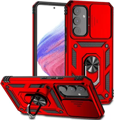 Produktbild von König Design Hülle kompatibel mit Kunststoff Soft Handyhülle - Handy Case Rot