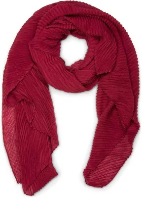 Produktbild von Ibenzoa® Damenschal – einfarbig, Crash‑ & Crinkle‑Optik, 50% Baumwolle/50% Viskose, 96×192 cm, leichtes Tuch für Frühling, Sommer und Herbst