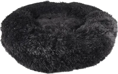 Produktbild von Flamingo Hundebett Krems rund schwarz, Maße. 70 cm