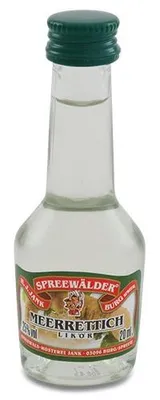 Produktbild von Spreewälder Meerrettich-Likör von der Mosterei Jank (2 cl / 25 % vol.)